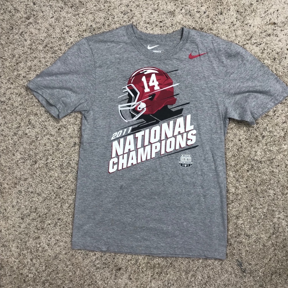 Vintage 2011 Alabama nation champion shirt